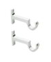 Curtain Bracket Set – Chrome Finish (Pack of 2)