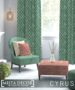 Geometric Design Curtain Fabric