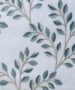 Branch Leaf Embroidery Curtain Fabric