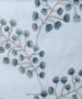 Leafy Embroidery Curtain Fabric