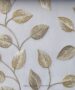 Leaf Embroidered Polyester Curtain Fabric - Image 3