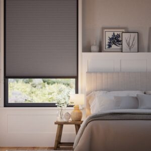 Honeycomb Blind in Carbon Grey