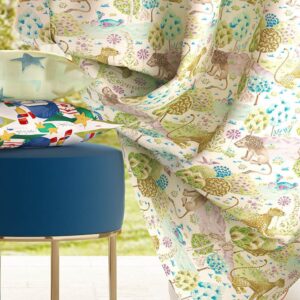 Jungle Print Curtains