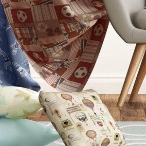 Vintage Curtain Fabric