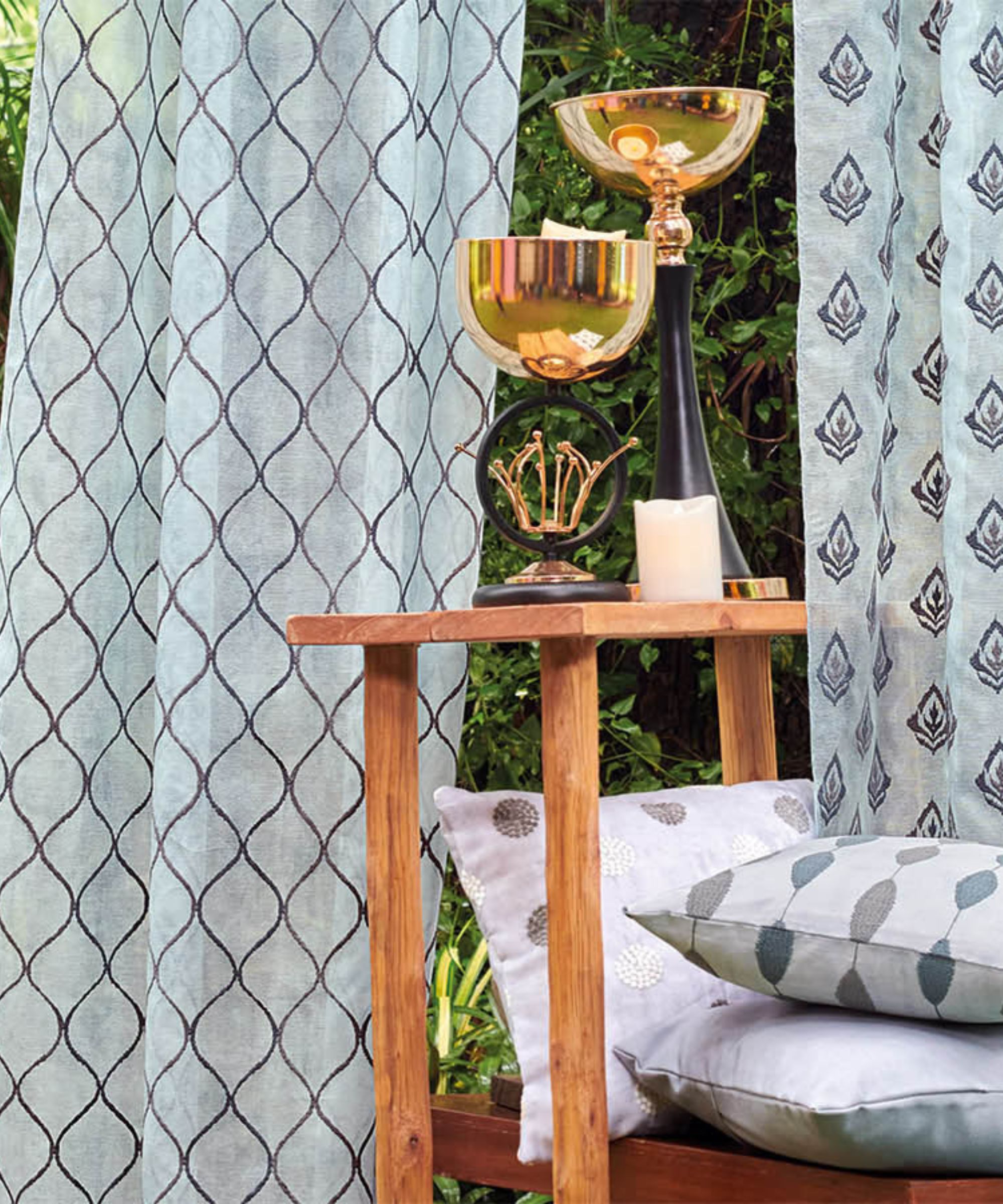 KC Fabrics Curtain CROWN 35001 a - Kindom Of Curtains