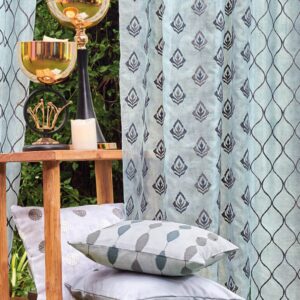 Butta Sheer Curtain Fabric