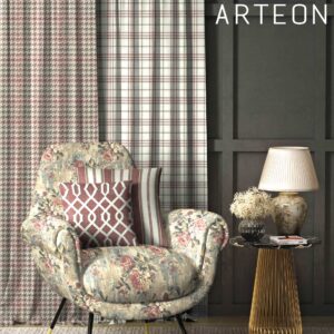 Houndstooth Curtain Fabric Pattern