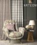 Houndstooth Curtain Fabric Pattern