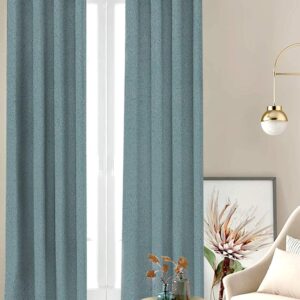 Plain Grey Blackout Curtains