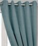 Plain Grey Blackout Curtains 9ft - Image 2