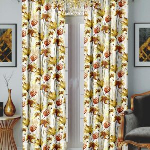 Floral Blackout Curtains