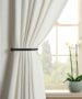 Black Curtain Tie Back Set for Home Décor