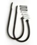 Black Curtain Tie Back Set for Home Décor - Image 3