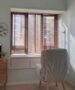 Custom Wooden Blinds for Windows – Walnut Finish - Image 2