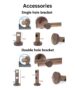 Modern Wooden Curtain Rod 29mm - Image 4