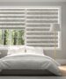 Brown Zebra Window Blind for Day & Night Use